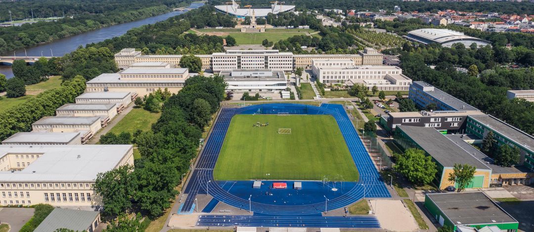 Vogelperspektive Sportfakultät